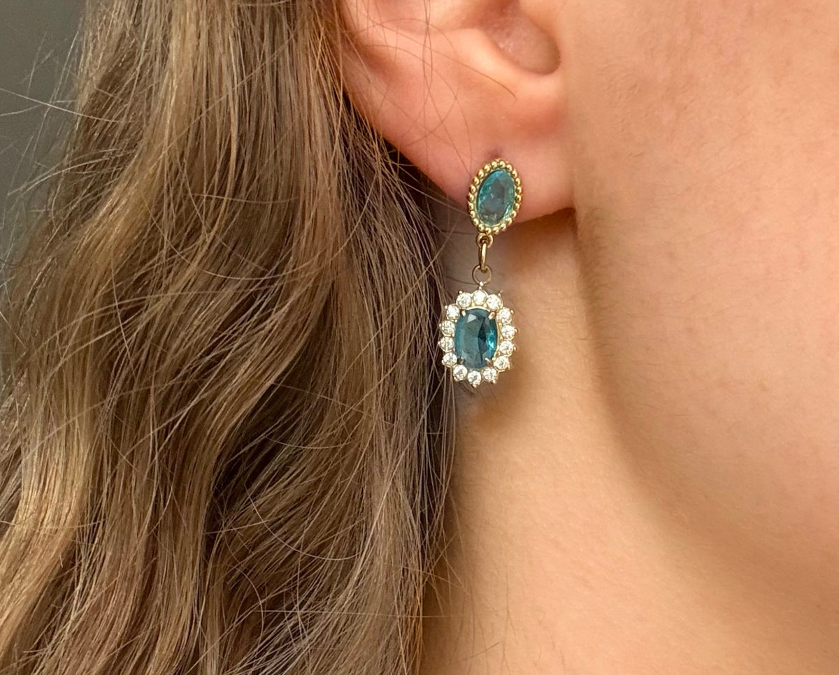 Boucle d'oreille Lunea