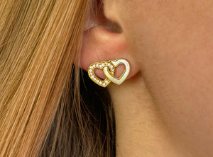 Boucle d'oreille Amour
