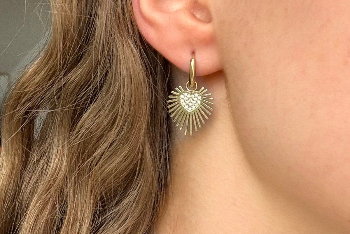 Boucle d'oreille Sunset